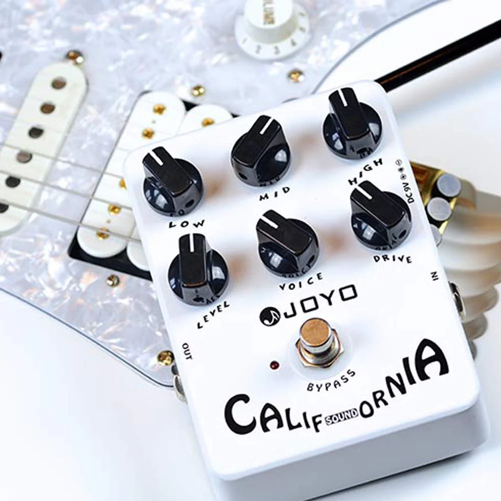 Joyo JF-15 California Sound Effects Pedal with Modern Ultra-High Gain Amp Simulator and Unique Voice Control - Image 5
