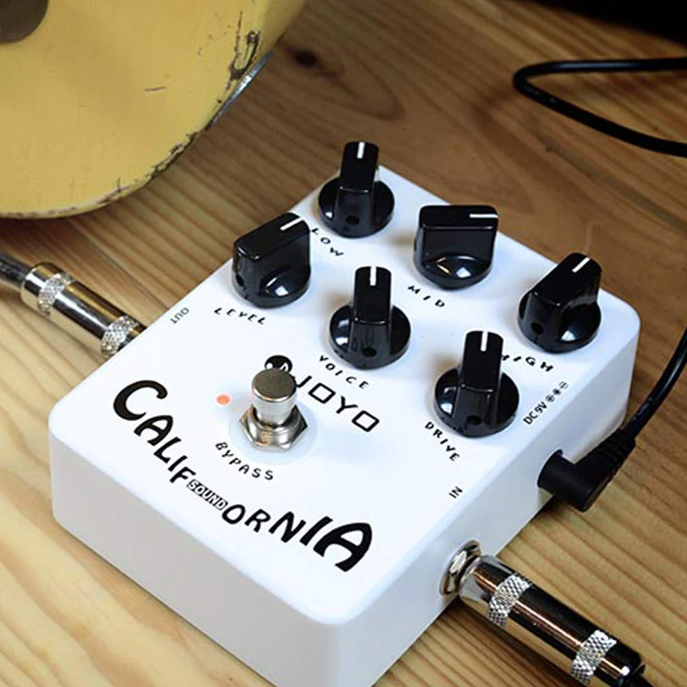 Joyo JF-15 California Sound Effects Pedal with Modern Ultra-High Gain Amp Simulator and Unique Voice Control - Image 6