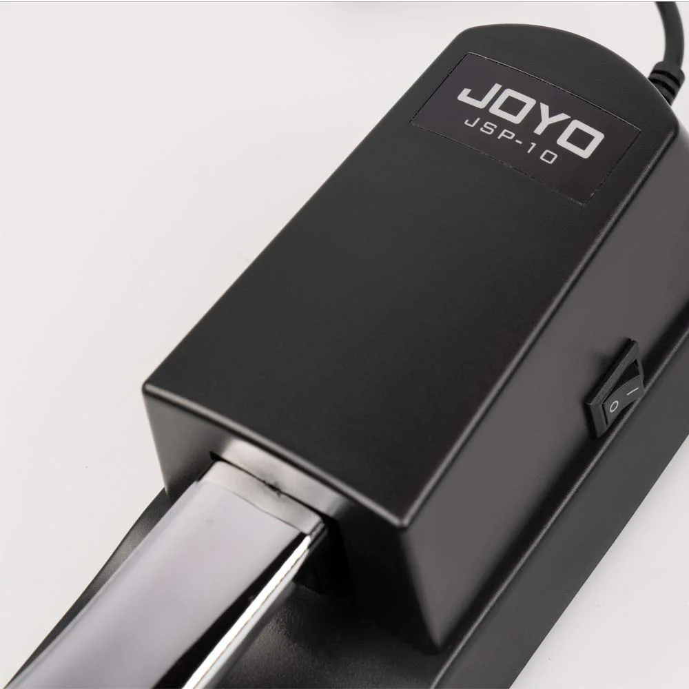 JOYO JSP-10 Universal Sustain Pedal for Electric Piano Keyboard Synthesizer with 1/4 Inch Connector Digital Piano Pedal - Image 2
