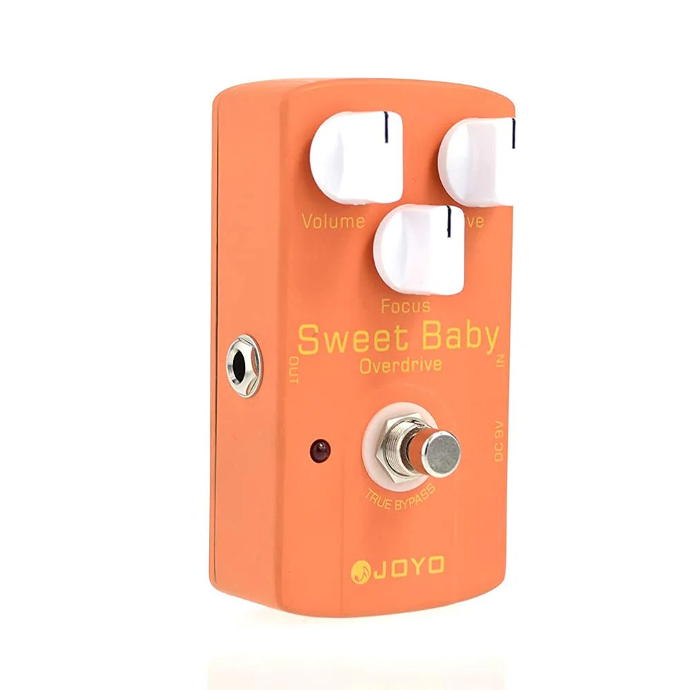 JOYO Overdrive Pedal Low-Gain Adapt to Various OD Styles for Electric Guitar Effect - True Bypass (Sweet Baby JF-36) Low-Gain,Overdrive Orange-red - Image 3