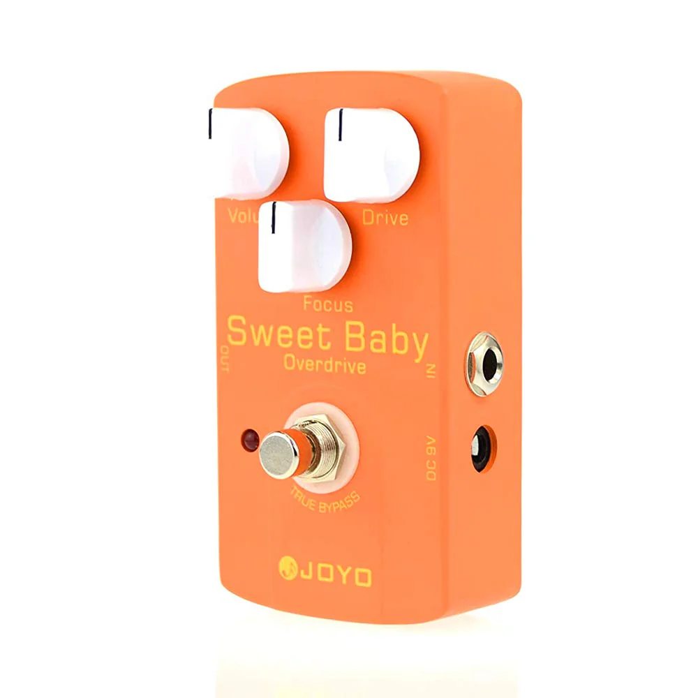 JOYO Overdrive Pedal Low-Gain Adapt to Various OD Styles for Electric Guitar Effect - True Bypass (Sweet Baby JF-36) Low-Gain,Overdrive Orange-red - Image 4