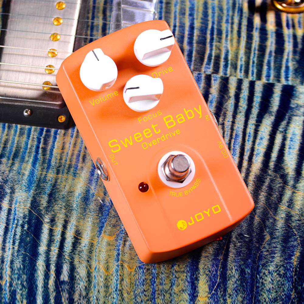 JOYO Overdrive Pedal Low-Gain Adapt to Various OD Styles for Electric Guitar Effect - True Bypass (Sweet Baby JF-36) Low-Gain,Overdrive Orange-red - Image 5