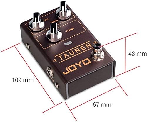 JOYO R-01 Tauren Overdrive Electric Guitar Effect Pedal - Image 5