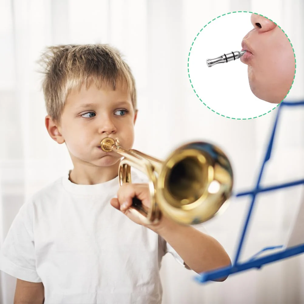Joyzan Embouchure Trainer, Trumpet Mouth Strength Training Device Lip Muscles Builder Mouthpiece Accessory Trombones Clarinet French Horns Saxophones Woodwinds Cornet Player Brass Wind Instrument - Image 2