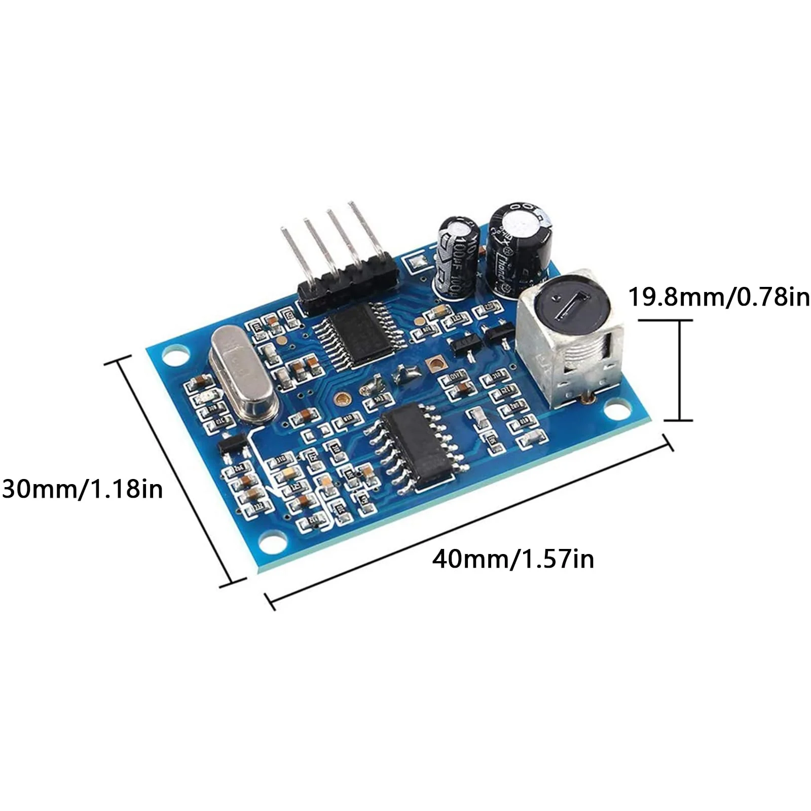 JSN-SR04T Ultrasonic Sensor Waterproof Module JSN-SR04T Ultrasonic Distance Measuring Module with Waterproof Sensor Ultrasonic Distance Measuring Module 2 Pieces 5 V Ultrasonic Sensor Waterproof - Image 2