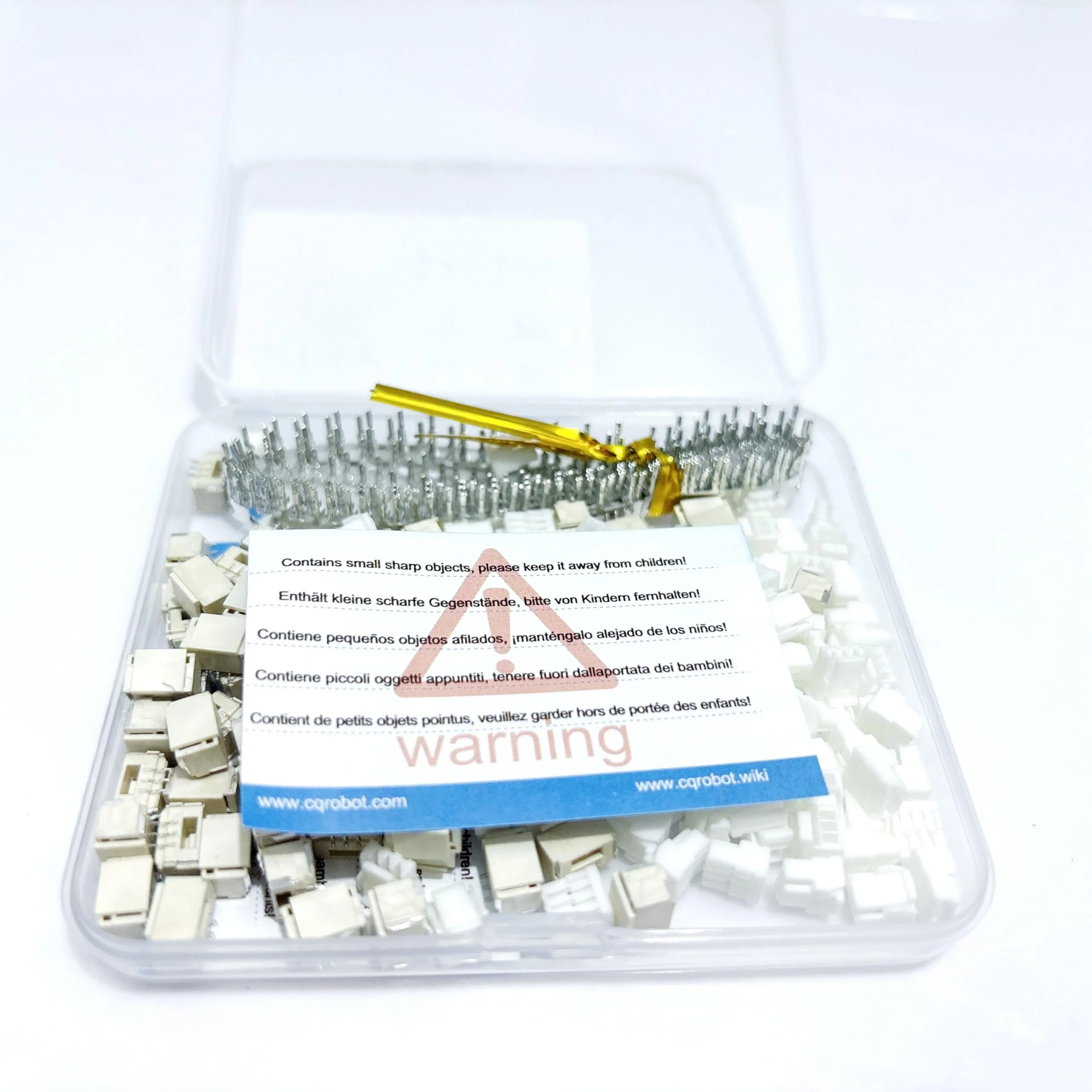 JST GH 1.25 mm Pitch 3-Pin Electronic Computer Connector IC Male Plugs, Female Sockets Housing and T-Shaped Crimp Terminal Kit. 80 Sets/400 Pieces Wire-to-Board Adapter Cable Assembly. - Image 8