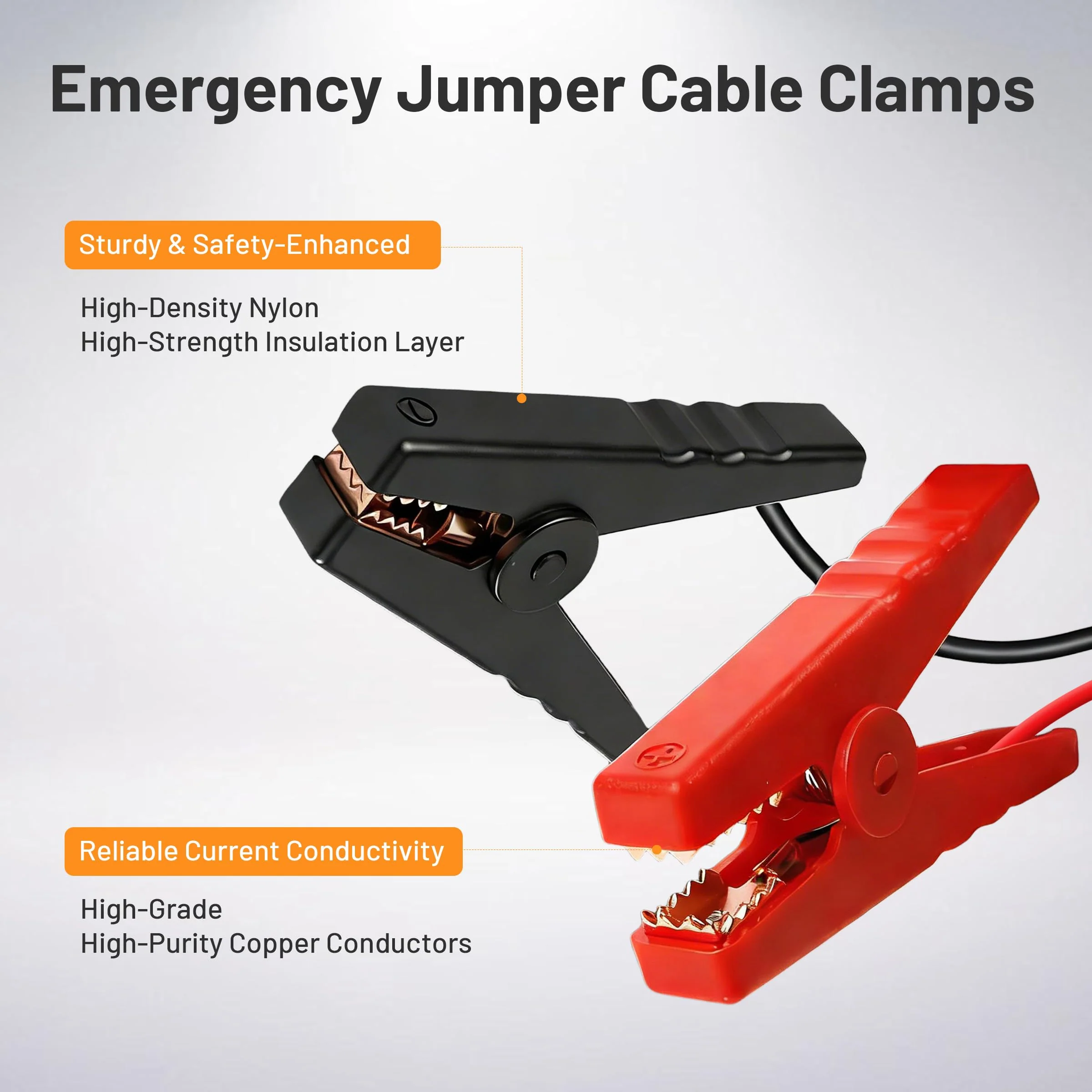 Jumper Cables Adapter for Milwaukee M12 12V Battery, 2FT 8AWG Portable Car Jump Starter Booster Cables, Automotive Emergency Power Tool for Car Truck SUV Jump Starting Using Tool (2FT 8AWG) - Image 7