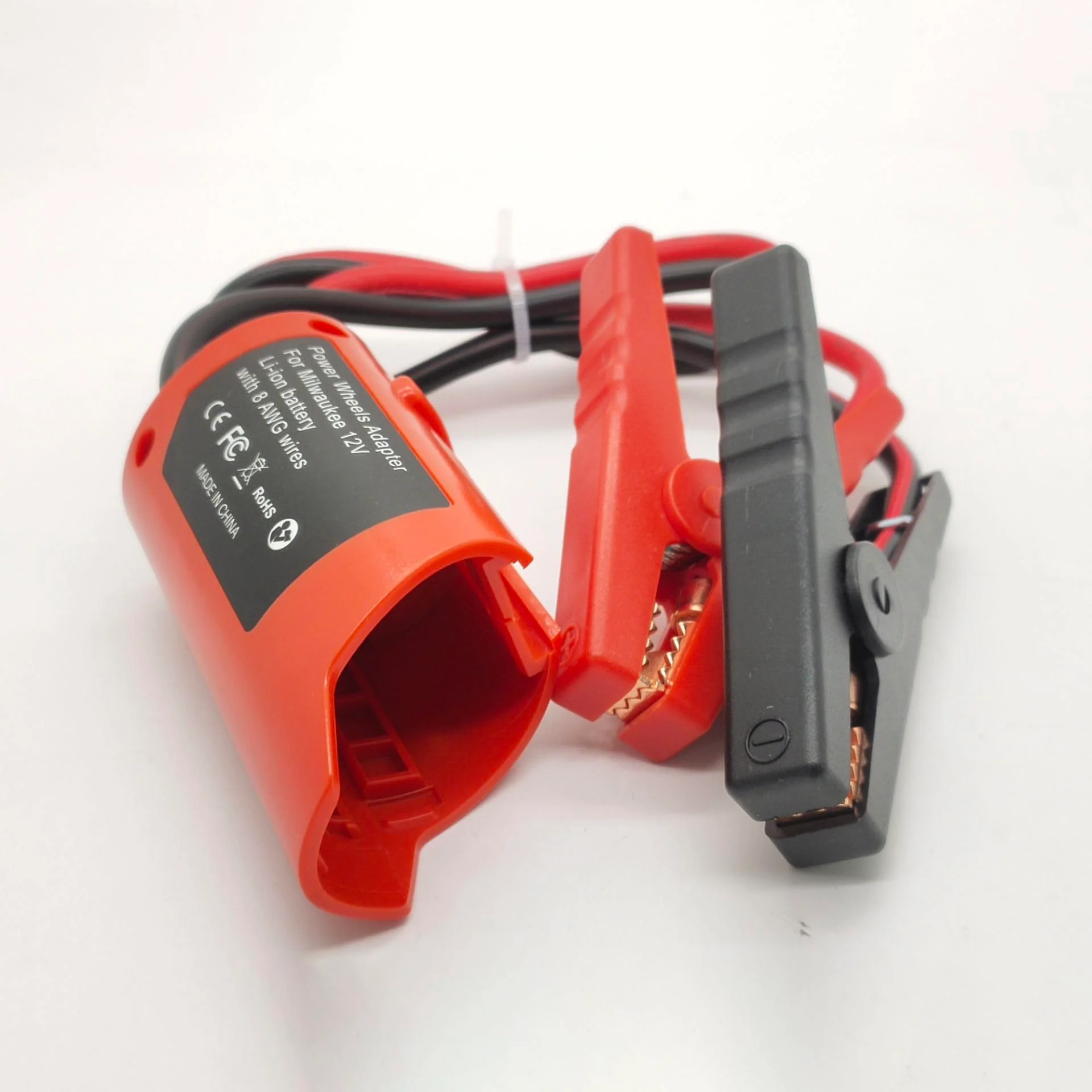 Jumper Cables Adapter for Milwaukee M12 12V Battery, 2FT 8AWG Portable Car Jump Starter Booster Cables, Automotive Emergency Power Tool for Car Truck SUV Jump Starting Using Tool (2FT 8AWG) - Image 8