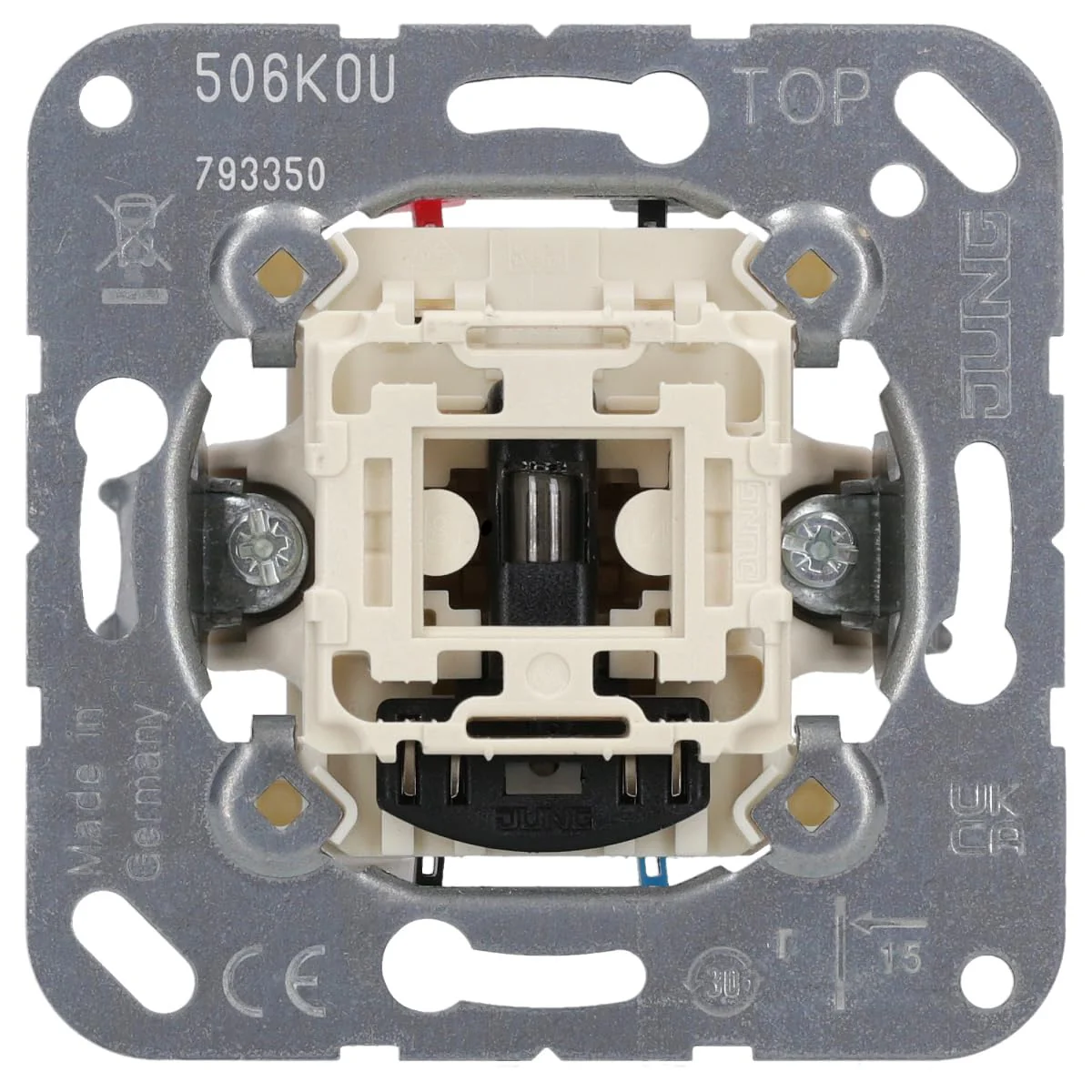 Jung 506KOU Rocker control switch off/Toggle Single - Image 2