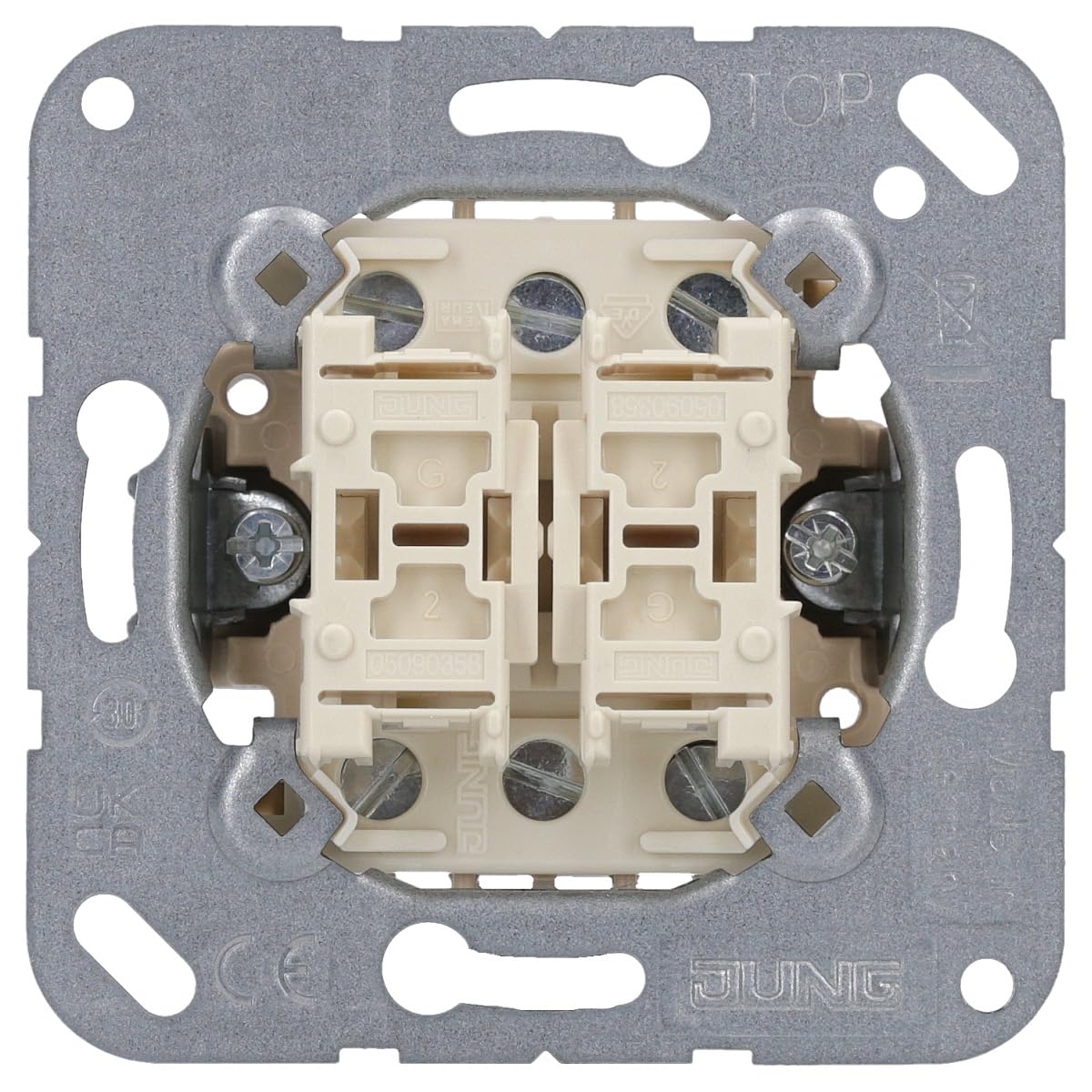 Jung AS500 alpine white, switches and sockets - Image 2