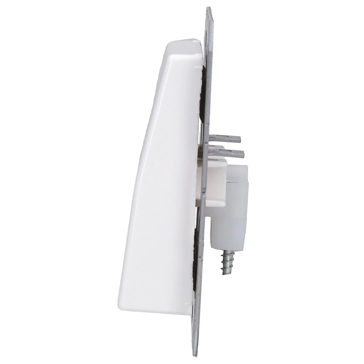 Jung AS590AWW Leitungsauslass mit Zugentlastung, alpine white, AS500 - Image 3