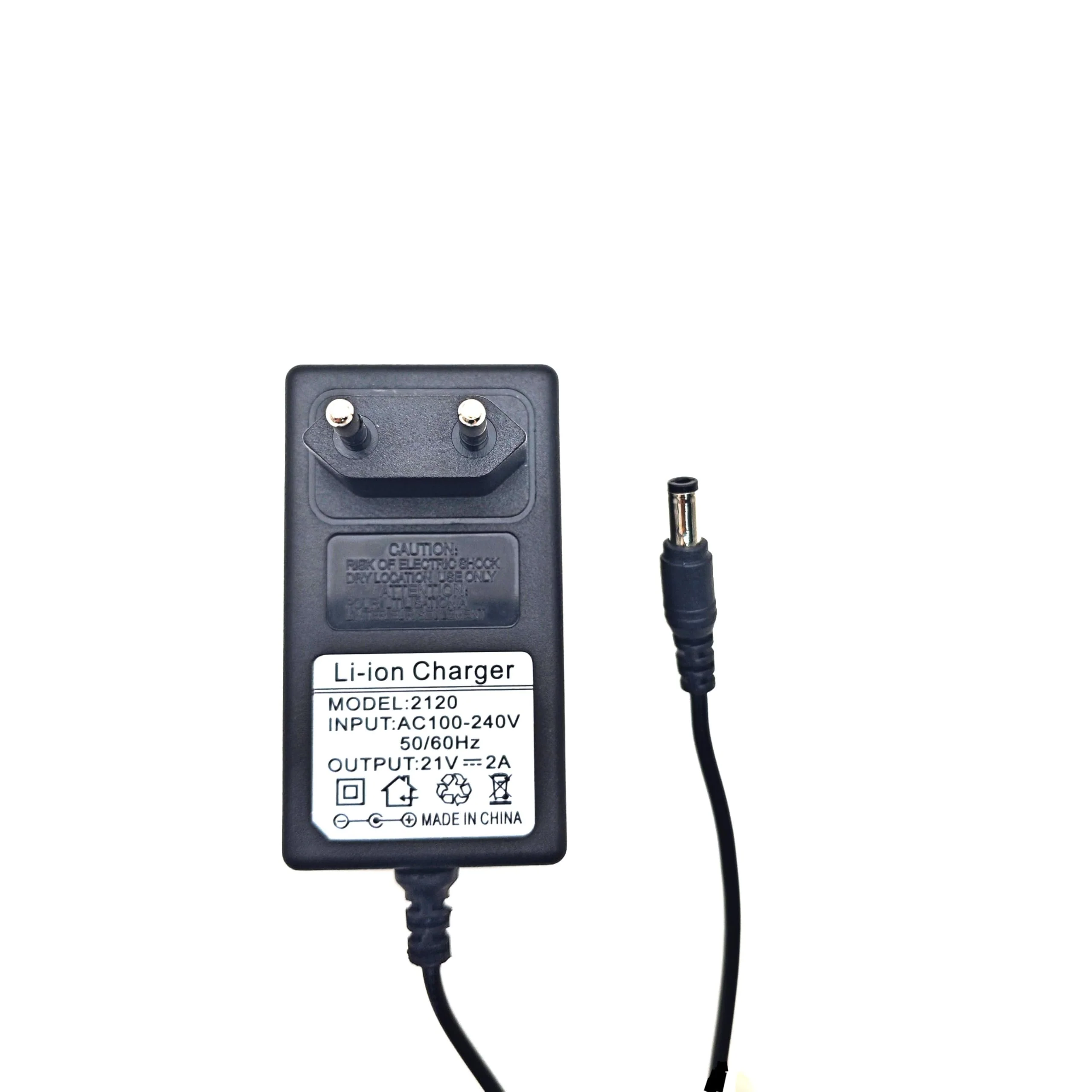 JZK 21V 2A 42W Power Supply Charger Replacement AC to DC Power Supply with Charging Cable and Indicator Light - Image 2