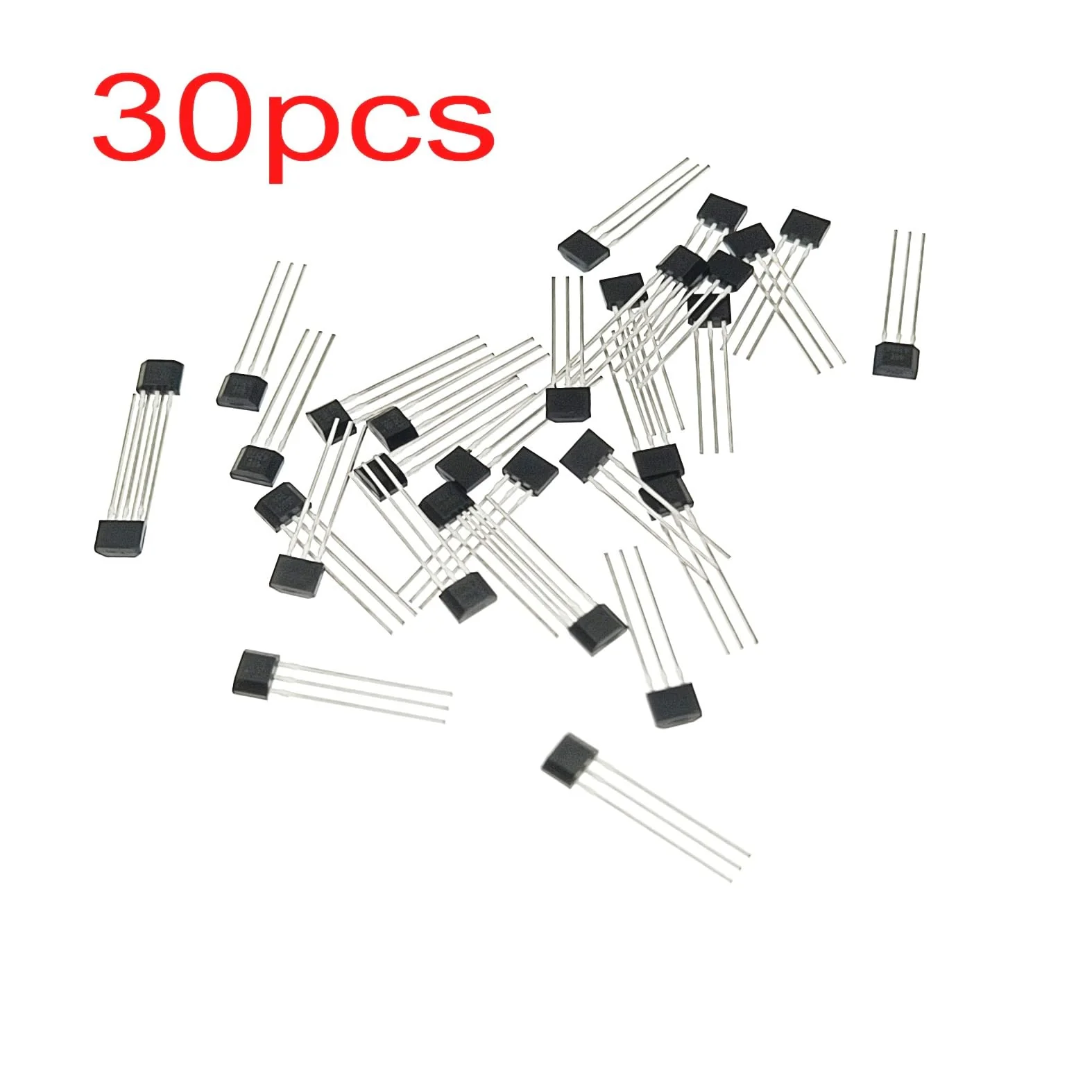 JZK 30x 49E SS49E OH49E AH49E TO-92 Bipolar Linear Hall Effect Sensors, Magnetic Detector 3 Pin Hall Sensor for Repair of Electric Vehicle Engines - Image 3