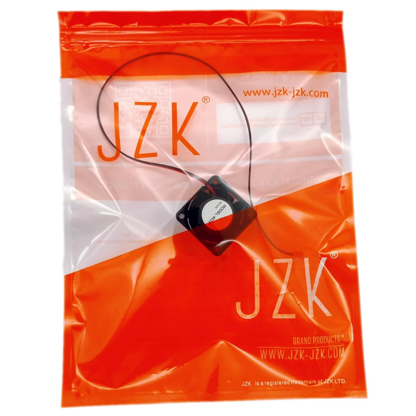 JZK 40 x 40 x 28 mm DC 12 V Mini Cooling Fan 40 mm with 2-Pin Plug, 15000 rpm, 0.27 A, 4028 Ball Bearing Small Brushless DC Fan 4 cm for Cooling or Ventilation, 3D Printer Fan - Image 7
