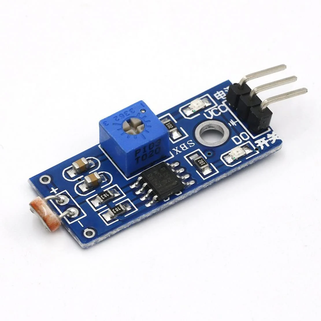 JZK 5x Photorresistor Sensor Module Digital Light Intensity Sensor Module Light Brightness Detector Module Light Brightness Sensor - Image 4