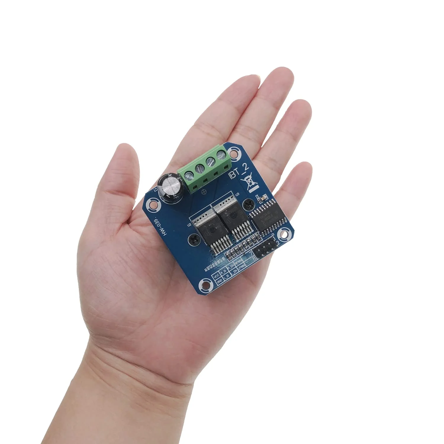 JZK BTS7960B 43A High Performance Double DC Stepper Motor Driver Module Board H-Bridge PWM for Smart Car - Image 4