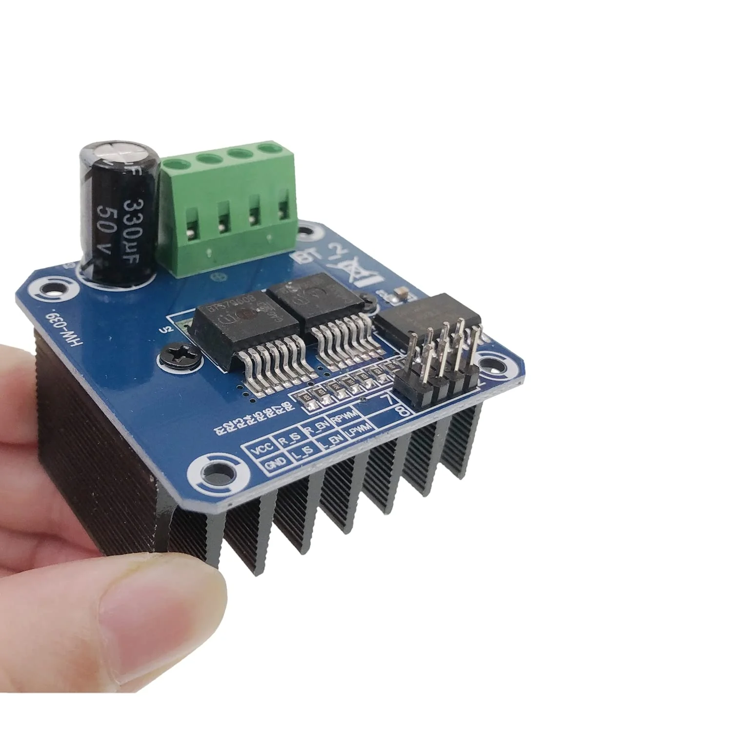JZK BTS7960B 43A High Performance Double DC Stepper Motor Driver Module Board H-Bridge PWM for Smart Car - Image 5