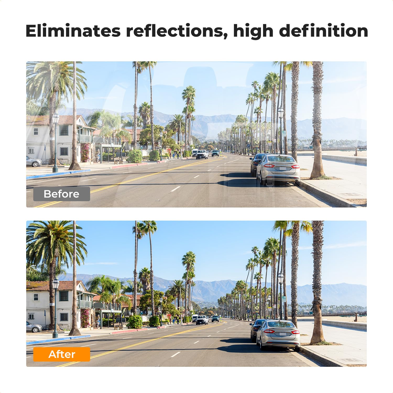 K&F Concept 40mm Ultra-Slim CPL Circular Polarizer Filter for Vantrue E1, E2, E3, E1 Lite, S1 Pro, N4 Pro N5 Dash Cam, Reduce Glare and Reflection, Enhance Contrast - Image 3