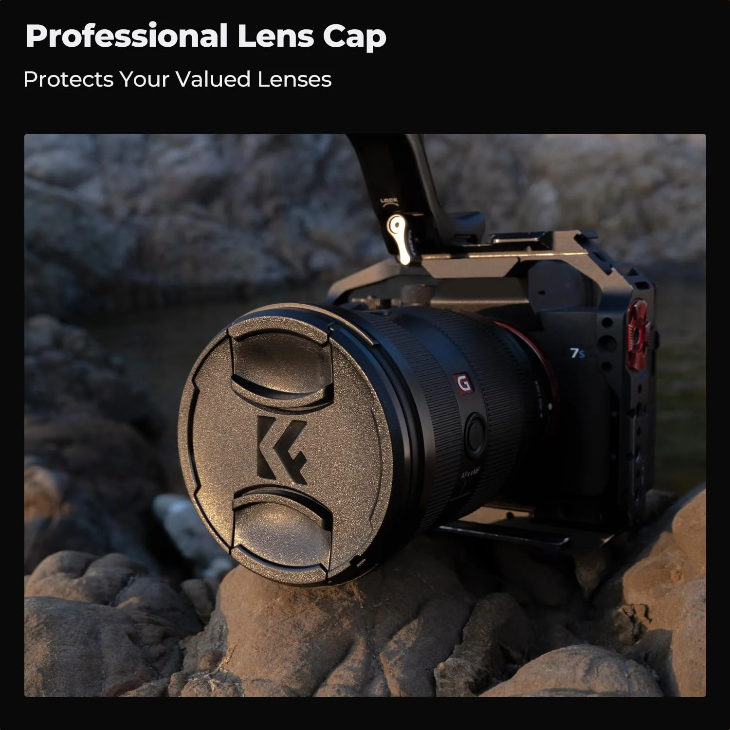 K&F CONCEPT 46mm Circular Polarizer Filter with Lens Cap Cleaning Cloth Optical Glass Ultra Slim 18 Multi-Layer Coatings Polarizing Filter for Camera Lens (K-Series) - Image 5