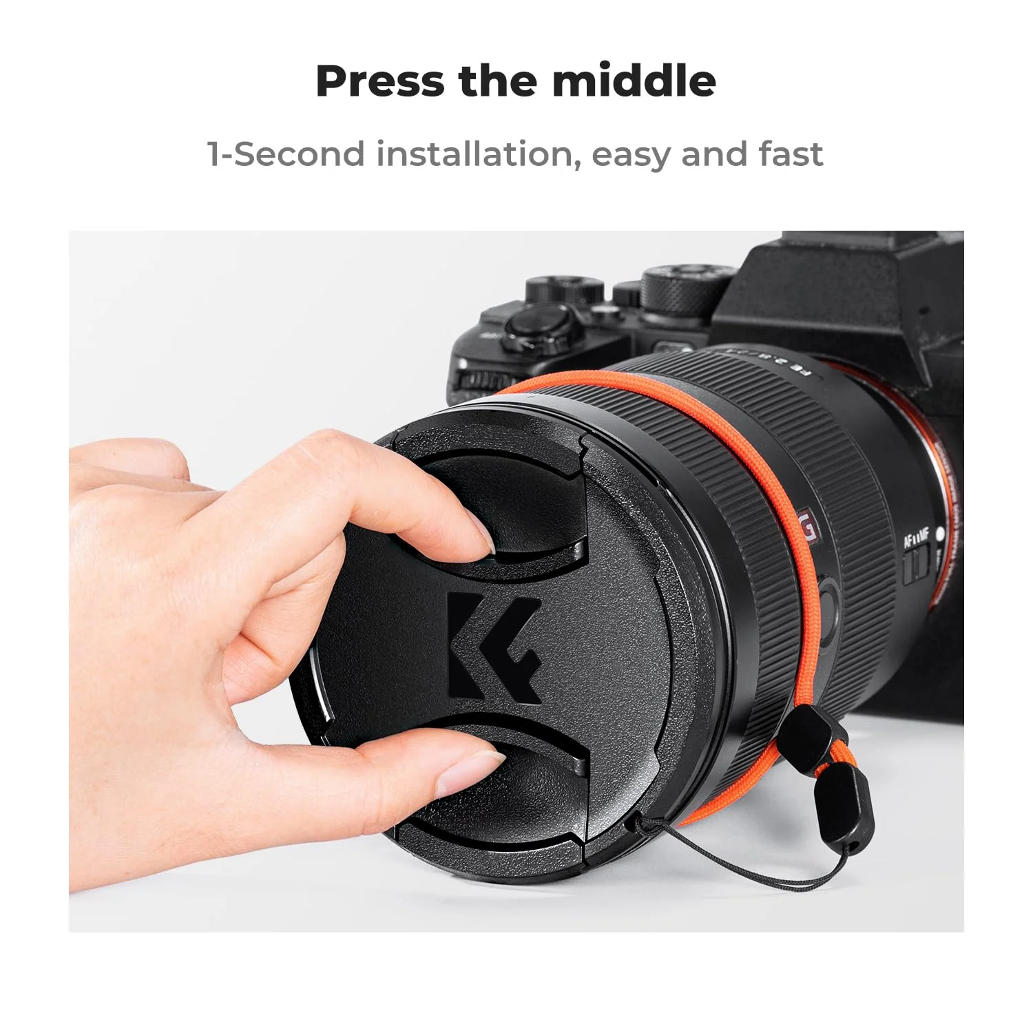K&F Concept 52mm Variable ND Camera Lens Filter ND2-ND400 (1-9 Stops) + Filter Cap + Cleaning Cloth 18 Multi-Layer Coatings Adjustable Neutral Density Ultra Slim Lens Filter (K-Series) - Image 4