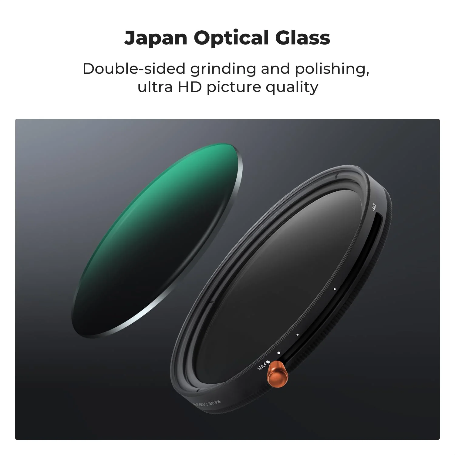 K&F Concept 55mm Variable Fader ND2-ND32 ND Filter and CPL Circular Polarizing Filter 2 in 1 for Camera Lens No X Spot Waterproof Scratch Resistant (Nano-X Series) - Image 6