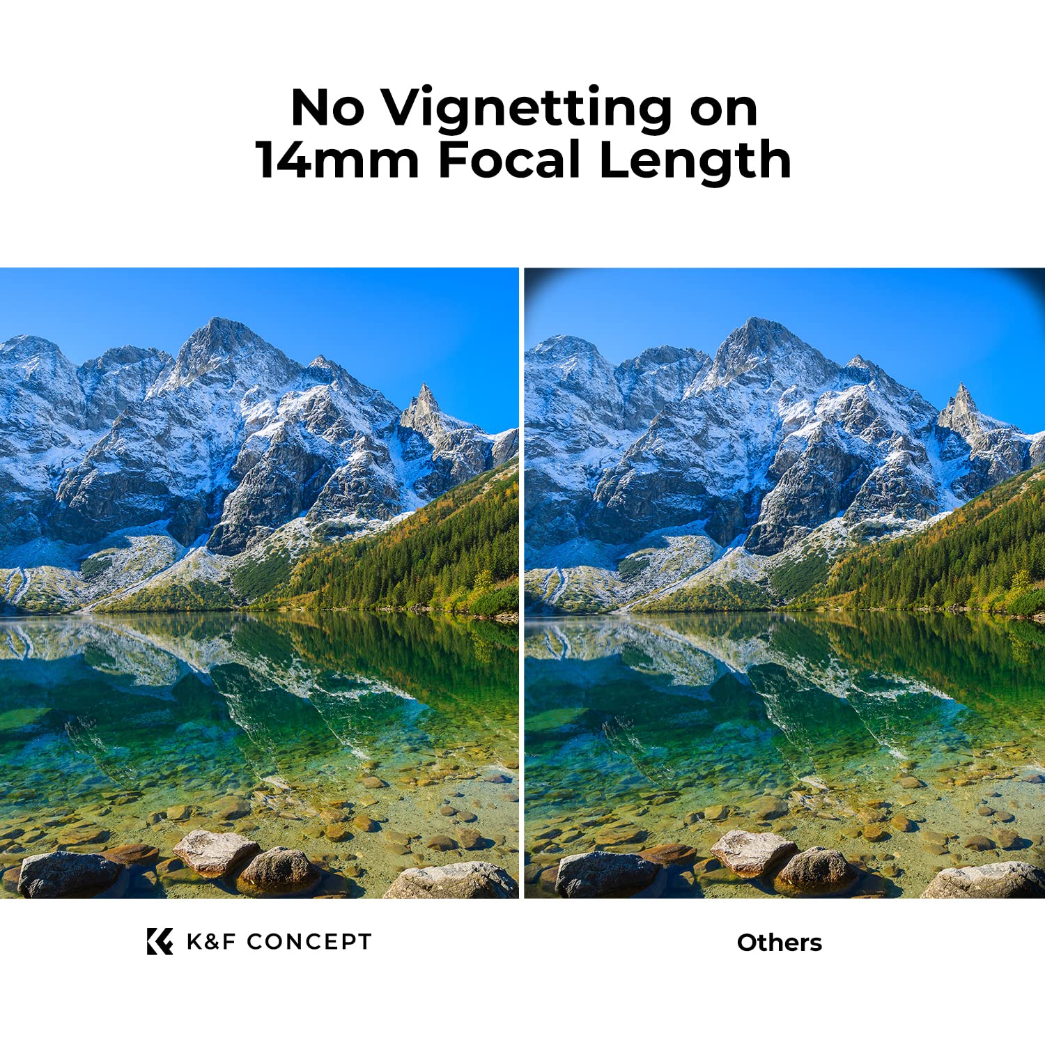 K&F Concept 58mm Circular Polarizer Filter Ultra-Slim 18 Multi-Coated Optical Glass Circular Polarizing Filter for Camera Lenses with Cleaning Cloth (K Series) - Image 7