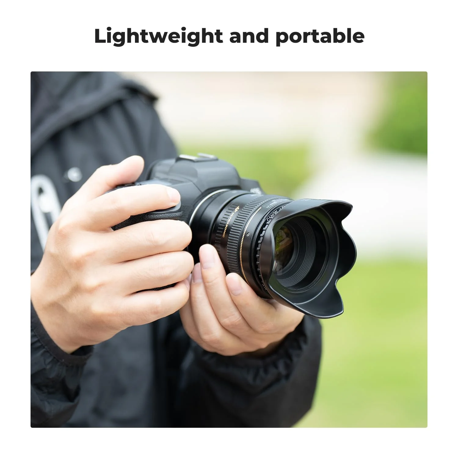 K&F Concept 58mm Tulip Flower Lens Hood for Canon Rebel T8i T7 T7i T6i T6 T6s T5i T5 T4i T3i SL3 SL2 SL1 DSLR Cameras with RF24-50mm F4.5-6.3 is STM, EF 75-300mm f/4-5.6 III,EF 50mm f/1.4 USM Lens - Image 6