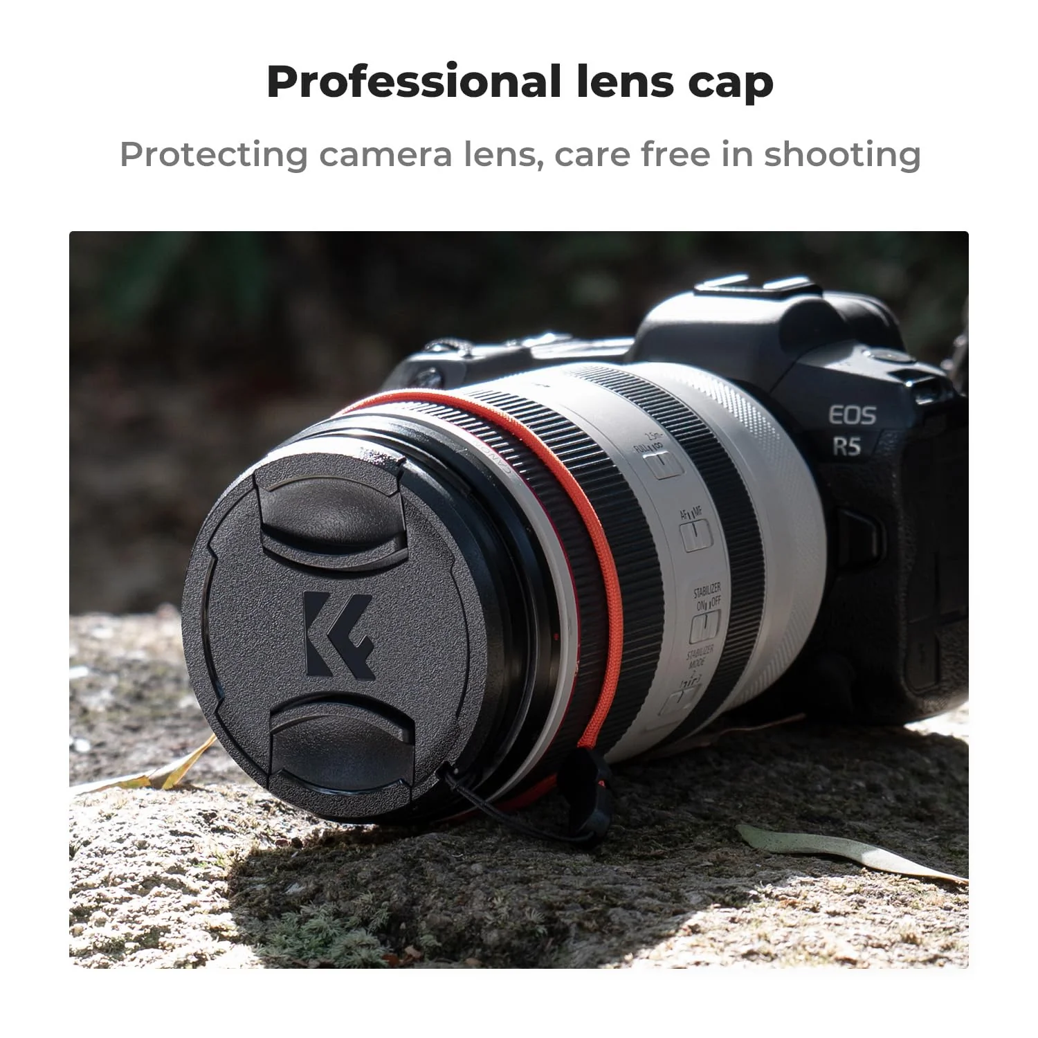 K&F Concept 67mm Circular Polarizer Filter with Lens Cap Cleaning Cloth Optical Glass Ultra Slim 18 Multi-Layer Coatings Polarizing Filter for Camera Lens (K-Series) - Image 5