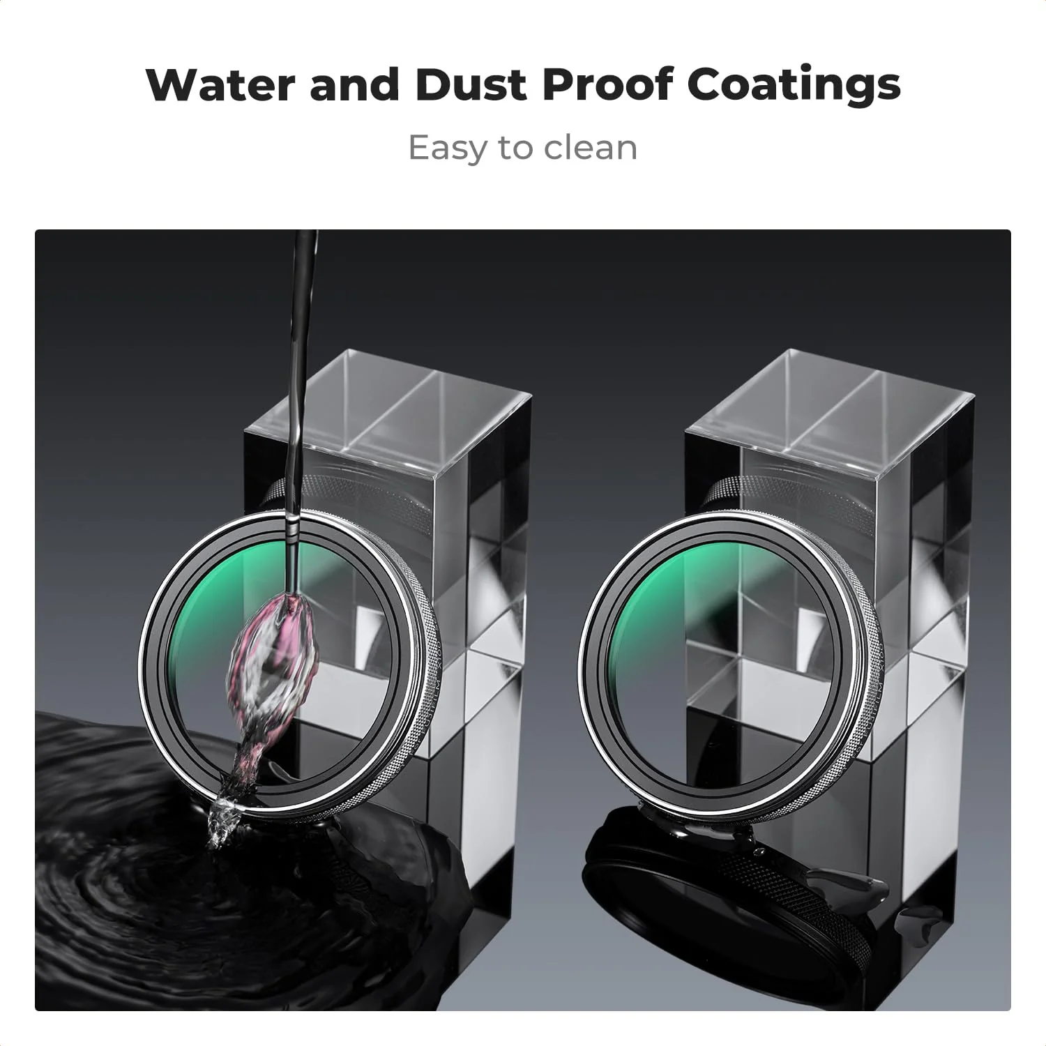 K&F CONCEPT MCUV Protection Camera Lens Filter (Silver Frame) Compatible with Fujifilm X100 Series Accessories-X100/X100F/X100S/X100T/X100V/X100VI, 28 Multi-Coatings Waterproof HD UV Filter Silver - Image 6