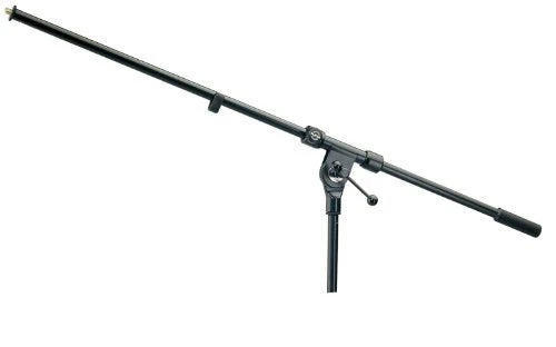 K&M - König & Meyer 21100.500.55 - Classic One-Piece Mic Boom Arm - Smooth, Silent and Scratch Free Position Changes - Mic Extension - Professional Grade for all Musicians - German Made - Black - Image 4