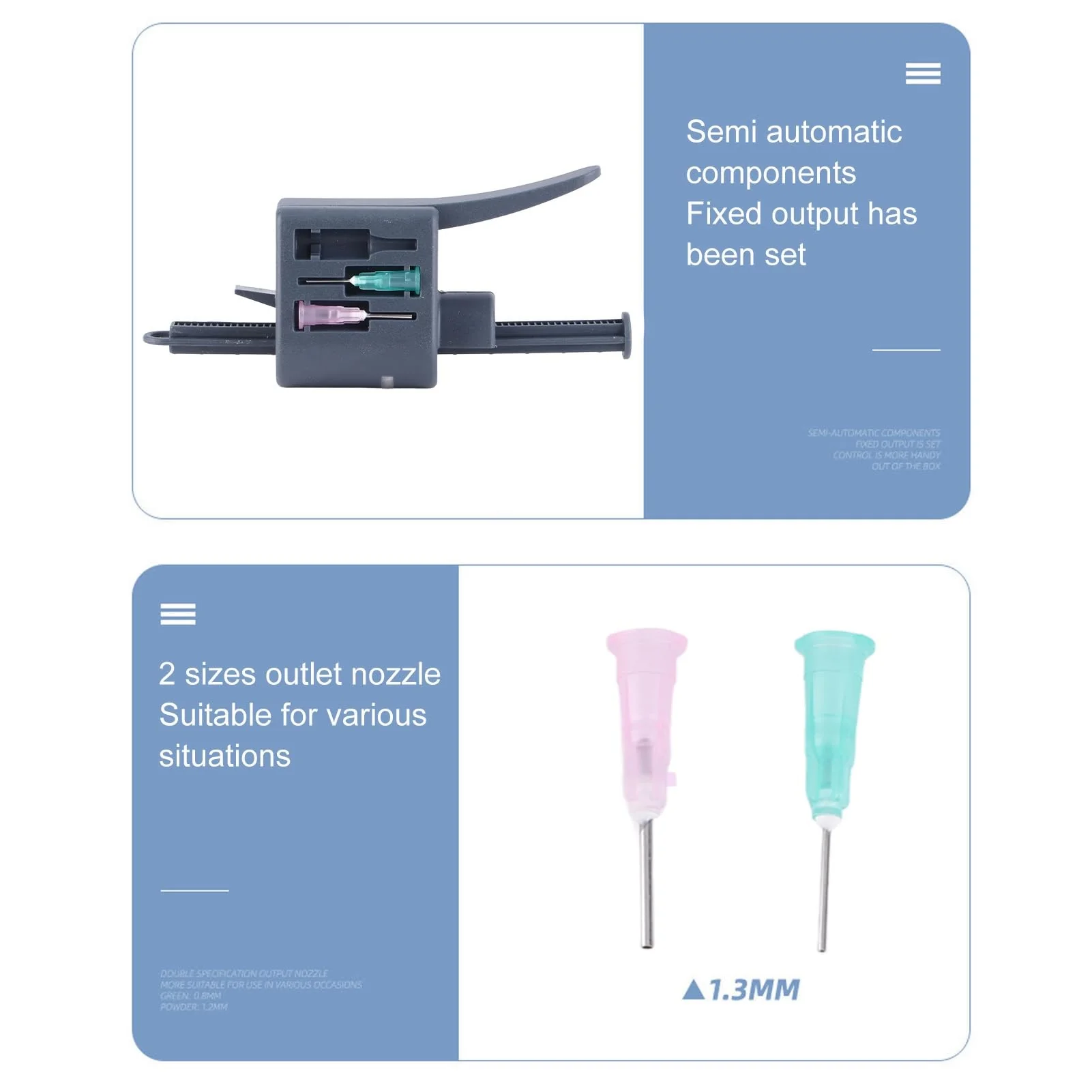 K2208 Solder Paste Dispenser with 1.3mm Nozzle Easy Grip for Solder Paste Flux Glue Electronics Repair - Image 4