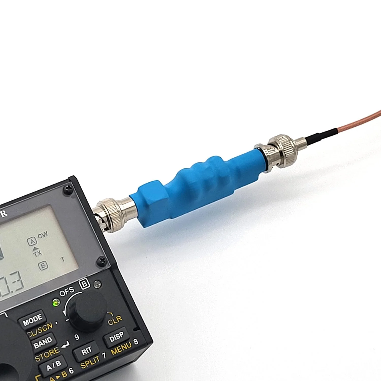 K9DP QRP 40 Meter Portable Bandpass Filter, up to 20 watts, with Male/Female BNC connectors, 40m Blue Male/Female BNCs - Image 2