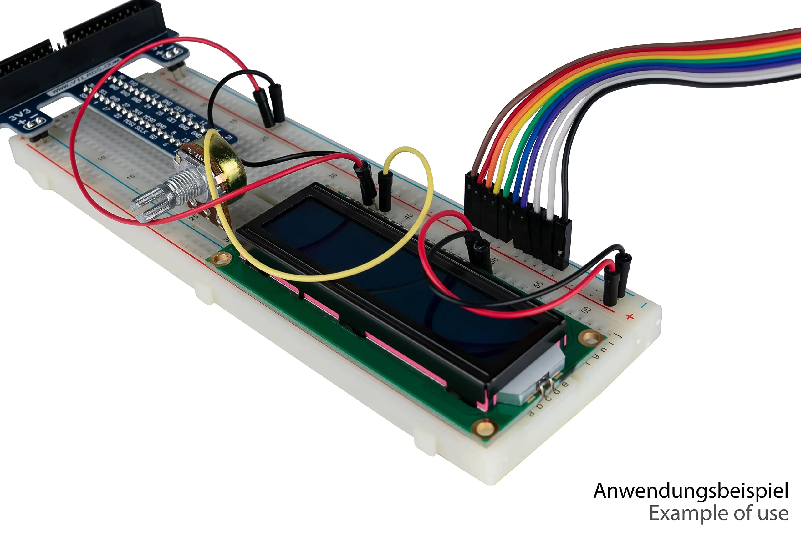 kabelmeister - Jumper Wire/Wire Jumper Cable - Male to Female - 20 cm - 40 Pin Separable Cores for Arduino, Raspberry Pi, Banana Pi, Breadboad, Breadboard etc. Single - 1 x 40 wires - Image 5