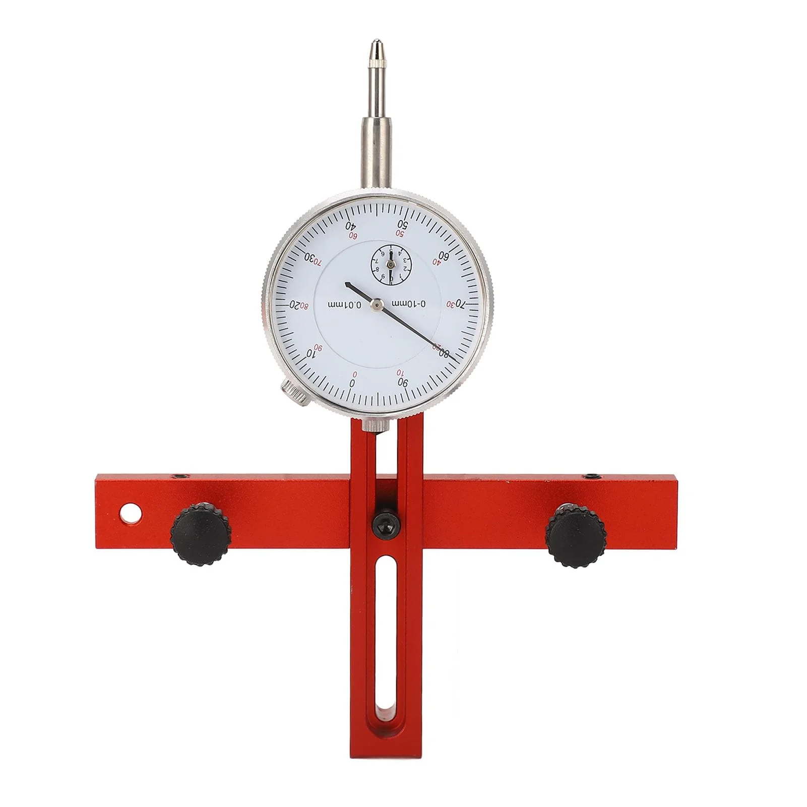 Kadimendium High-precision table saw dial gauge made of aluminium alloy, compact and portable, with adjustable chamfer notch lever. For aligning workshop machines - Image 7
