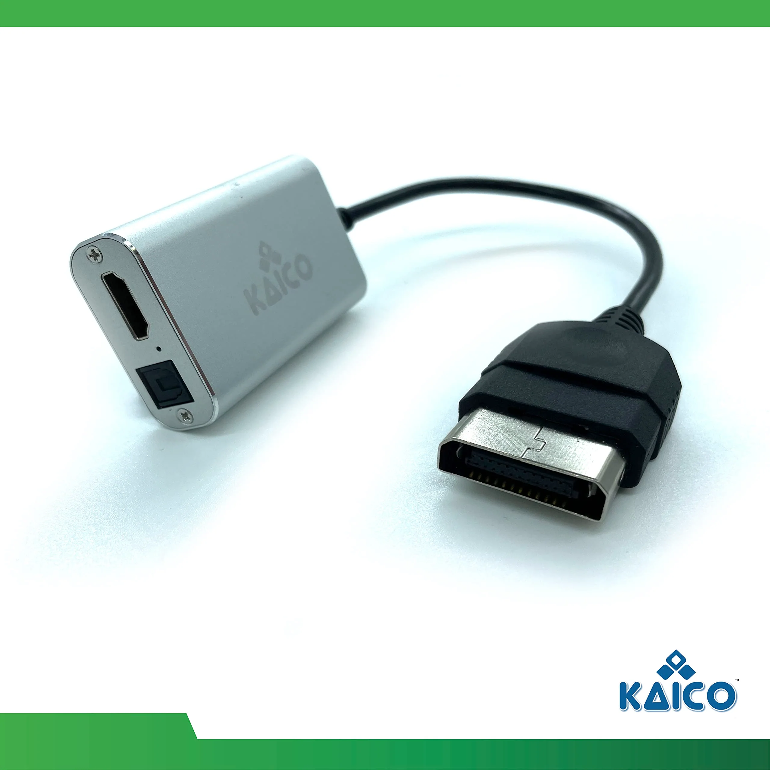 Kaico Original Xbox to HDMI Adapter– HD Link Cable for Original Xbox Console– Supports 480i/480p/720p/1080i– Dolby Digital 5.1 via Optical Port– Plug & Play Converter with Toslink Audio Support - Image 6