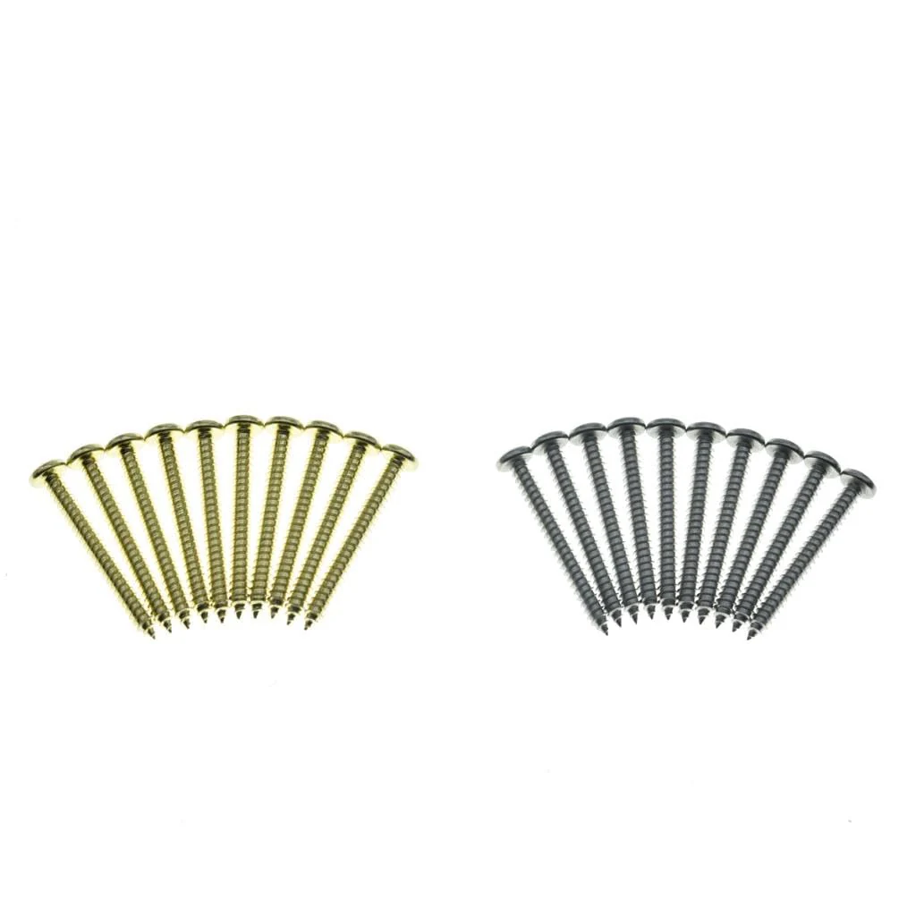 KAISH 10-Pack Phillips Round Head Stainless Steel Tremolo Claw Mounting Screws Trem Bridge Claw Screws for Floyd Rose Original Color - Image 5