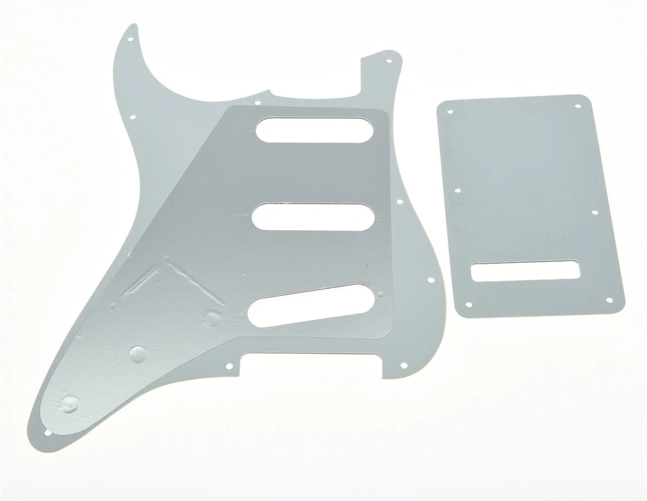 KAISH 11 Hole ST/Strat Style Pickguard SSS Pick Guard with ST Back Plate Tremolo Trem Cover for Stratocaster/Strat Made in USA/Mexico Vintage Tortoise - Image 4