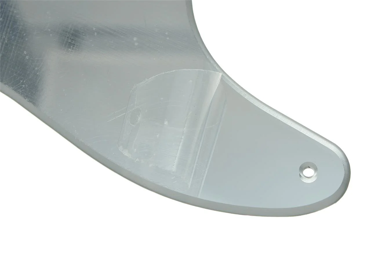KAISH 13 Hole P Bass Style Pickguard PB Scratch Plate Bass Pickguard for USA/Mexico Precision P Bass Silver Mirror Silver Mirror 1 Ply - Image 3