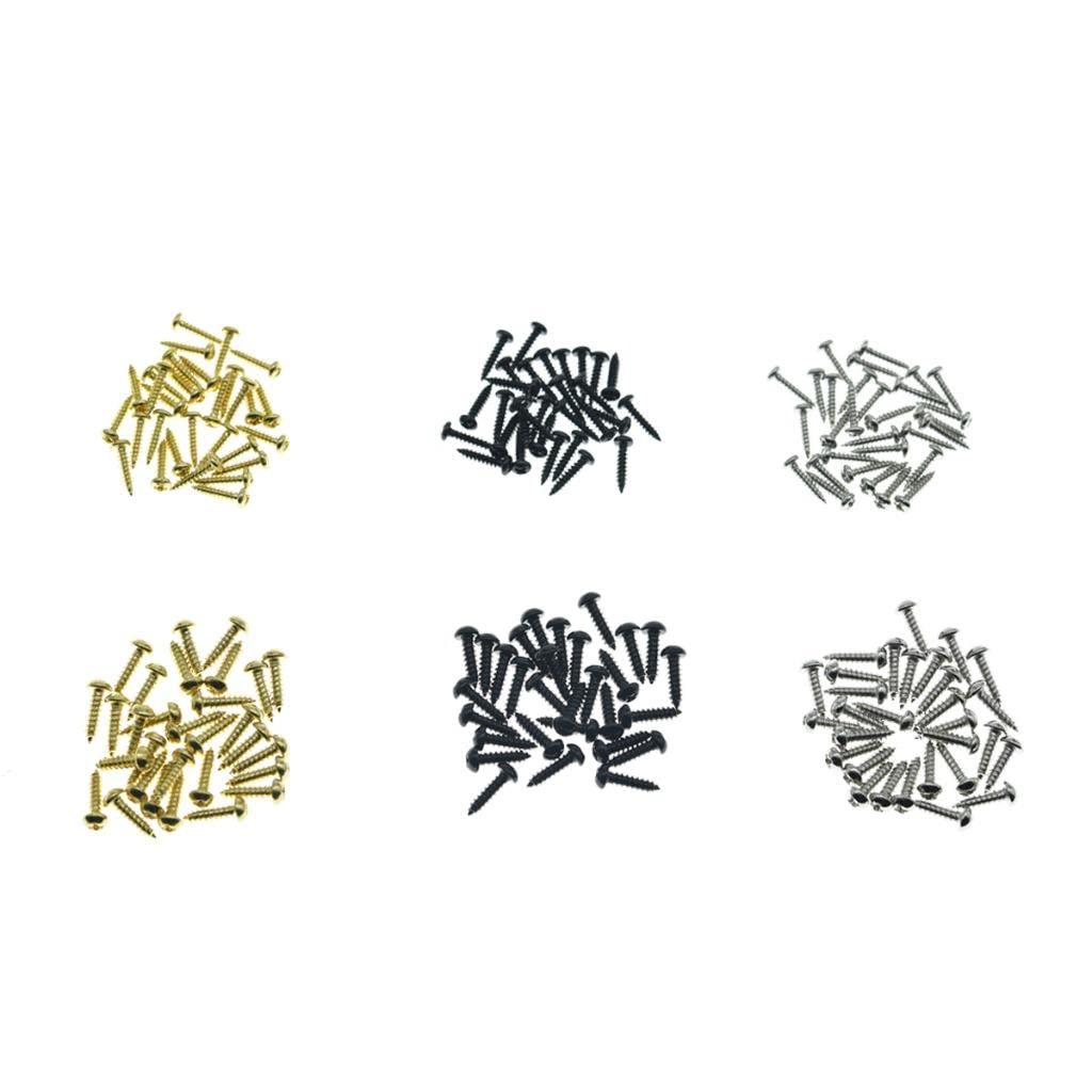 KAISH 30-Pack Premium Stainless Steel American #3 x 3/8" Phillips Guitar Tuning Machine Head Screws Guitar/Bass Tuning Keys Pegs Screws #3 x 3/8" for USA Fender/Gibson Only Nickel-1 - Image 5