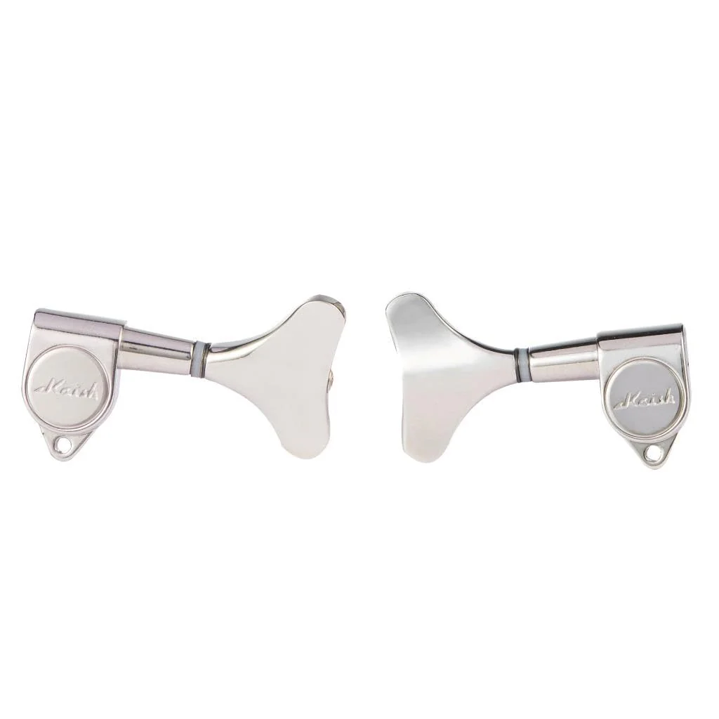 KAISH 5 String 3R2L 18:1 Sealed Bass Tuners Bass Guitar Tuning Keys Tuning Machine Heads for Ibanez/Yamaha Style Acoustic/Electric Bass Nickel 5 String 3R/2L - Image 2