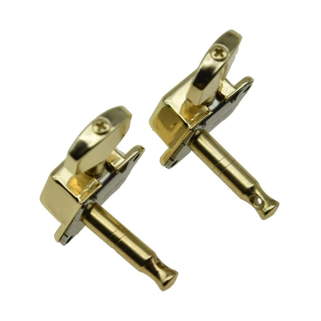 KAISH 6 Inline Semi-Closed Guitar Tuning Keys Pegs Guitar Tuners Machine Heads for Electric Guitars Gold - Image 6