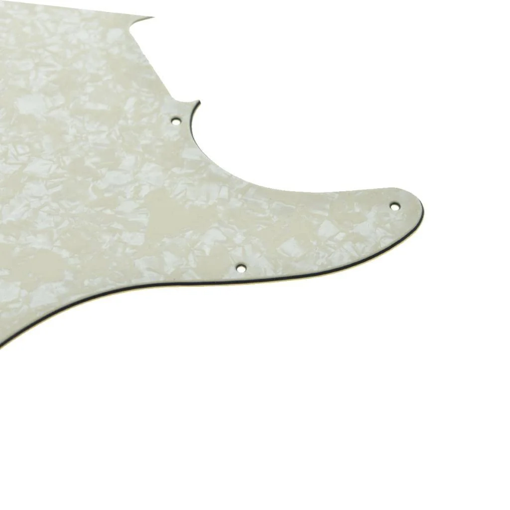 KAISH 8 Hole Tele Blank Guitar Pickguard Tele Pick Guard Scratch Plate for Telecaster Esquire Aged Pearl - Image 2