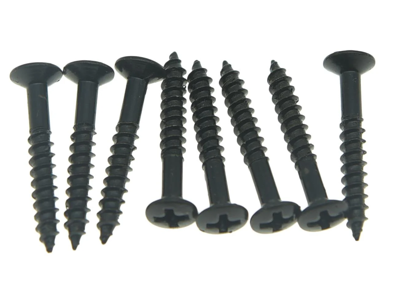KAISH American Thread Humbucker Pickup Height Screws Humbucker Pickup Ring Pickup Surround Frame Mounting Screws Springs for Gibson/EMG/Seymour Duncan/Dimarzio Black USA/Imperial Thread - Image 4