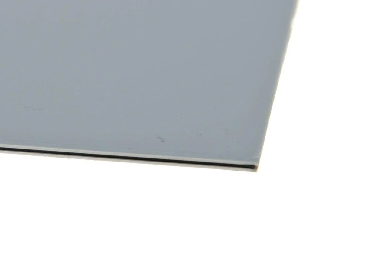 KAISH Blank Guitar Bass Pickguard Material Scratch Plate Material Sheet 290x431mm White 3 Ply (WBW) - Image 2