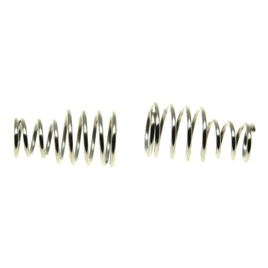 KAISH Pack of 50 Metric Thread M3 Single Coil Pickup Mounting Screws and Springs 3x21.5mm for ST Strat/Tele Nickel - Image 5