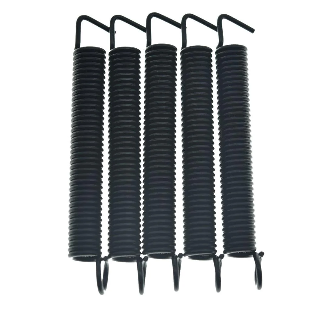 KAISH Set of 5 Premium Noiseless Tremolo Springs Tremolo Bridge Tension Spring for FR/ST/Strat Tremolos Black Standard Tension - Image 3