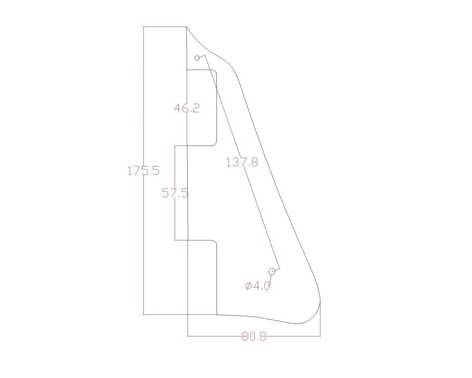 KAISH Single Cream 1 Ply LP Guitar Pickguard with Chrome Bracket for Epi Les Paul - Image 2
