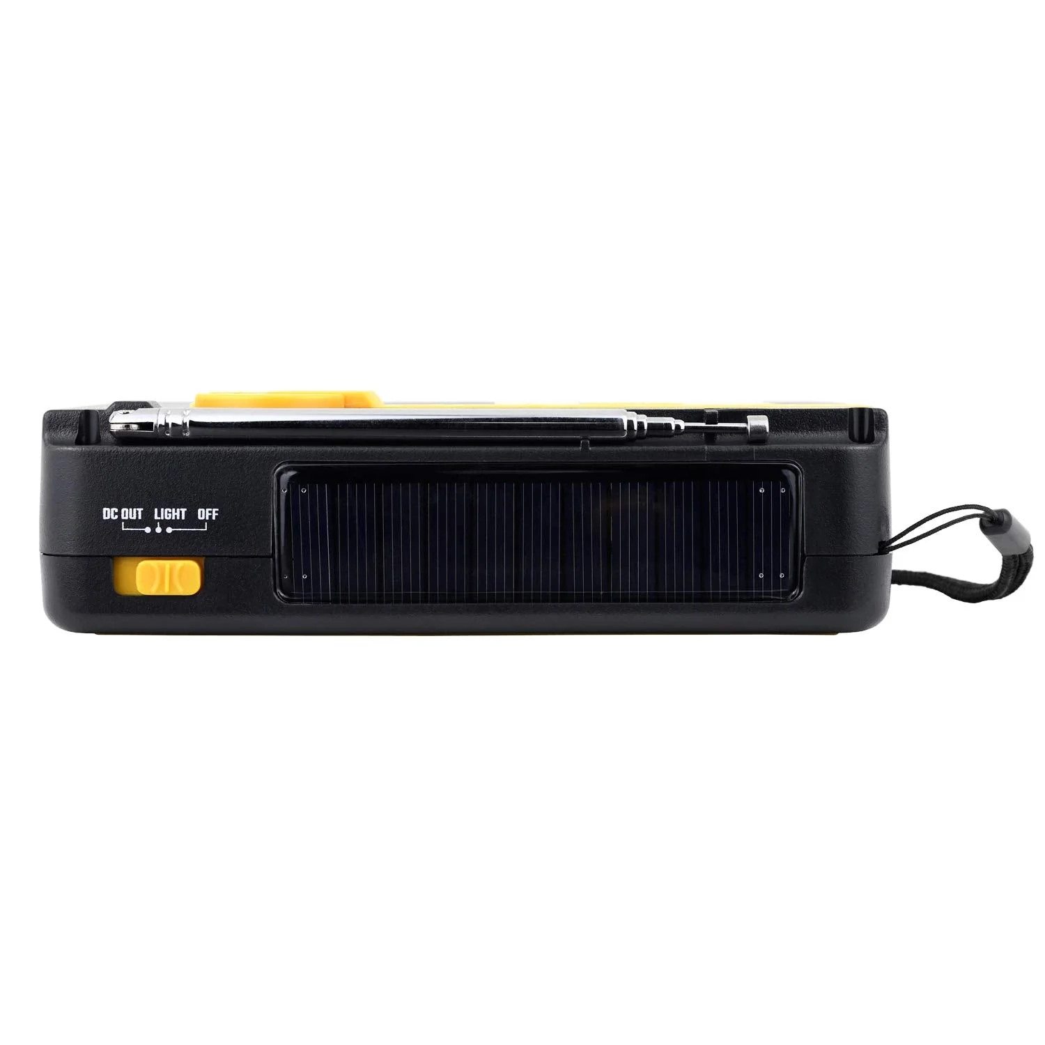 Kaito Voyager ECO Emergency Radio KA336 AM/FM NOAA Weather Alert 5-Way Powered Solar Crank Radio Receiver with LED Flashlight and USB Mobile Phone Charger Yellow - Image 6