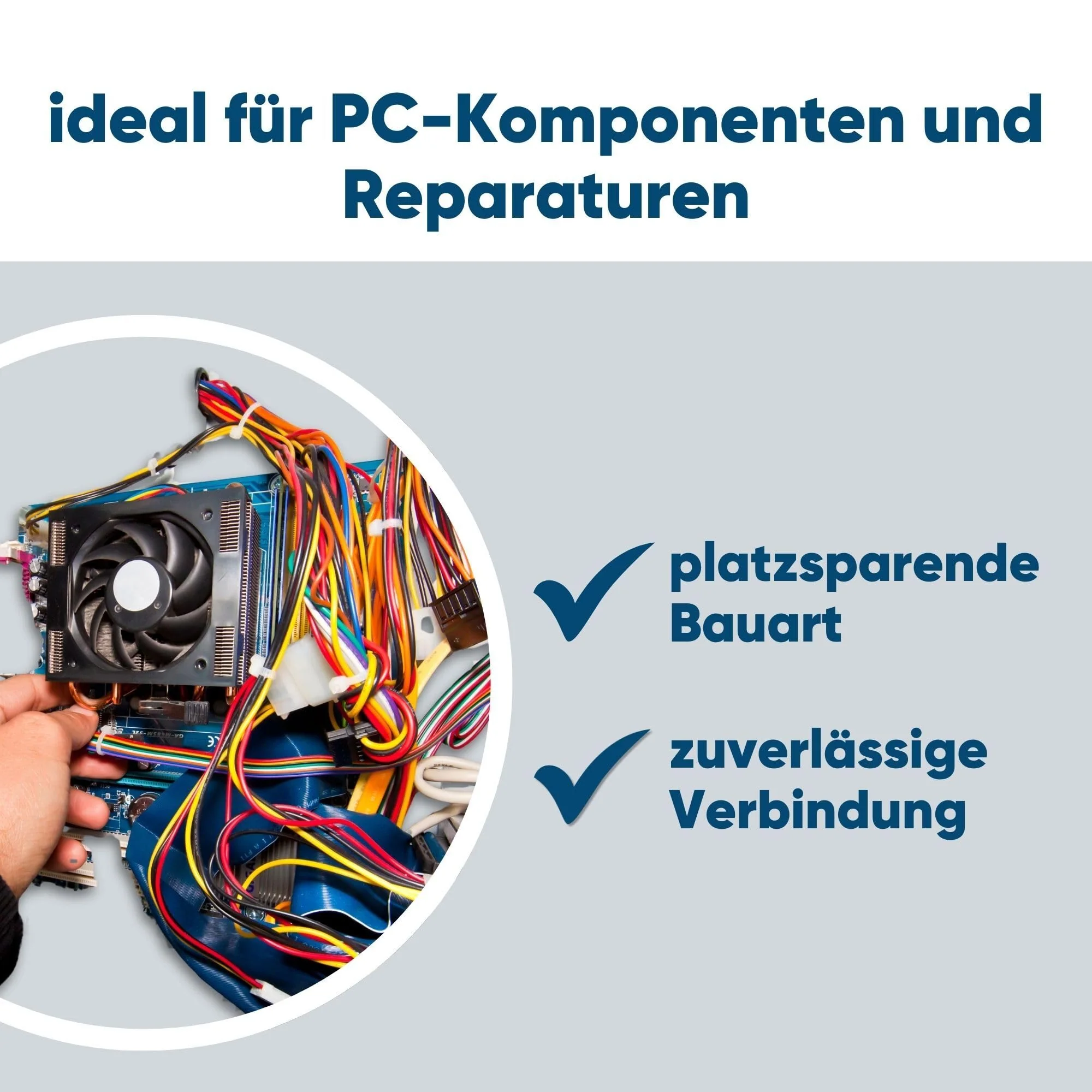 Kalitec KALI-2410 Mini-Fit Jr. Set 10 Pin Nylon I Car Cable Connector I Voltage 600 V I Rated Current 13 A I AWG 24-18 I Mini Plug for Hard Drives, LED and RGB Lighting I Pitch 4.2 mm - Image 3