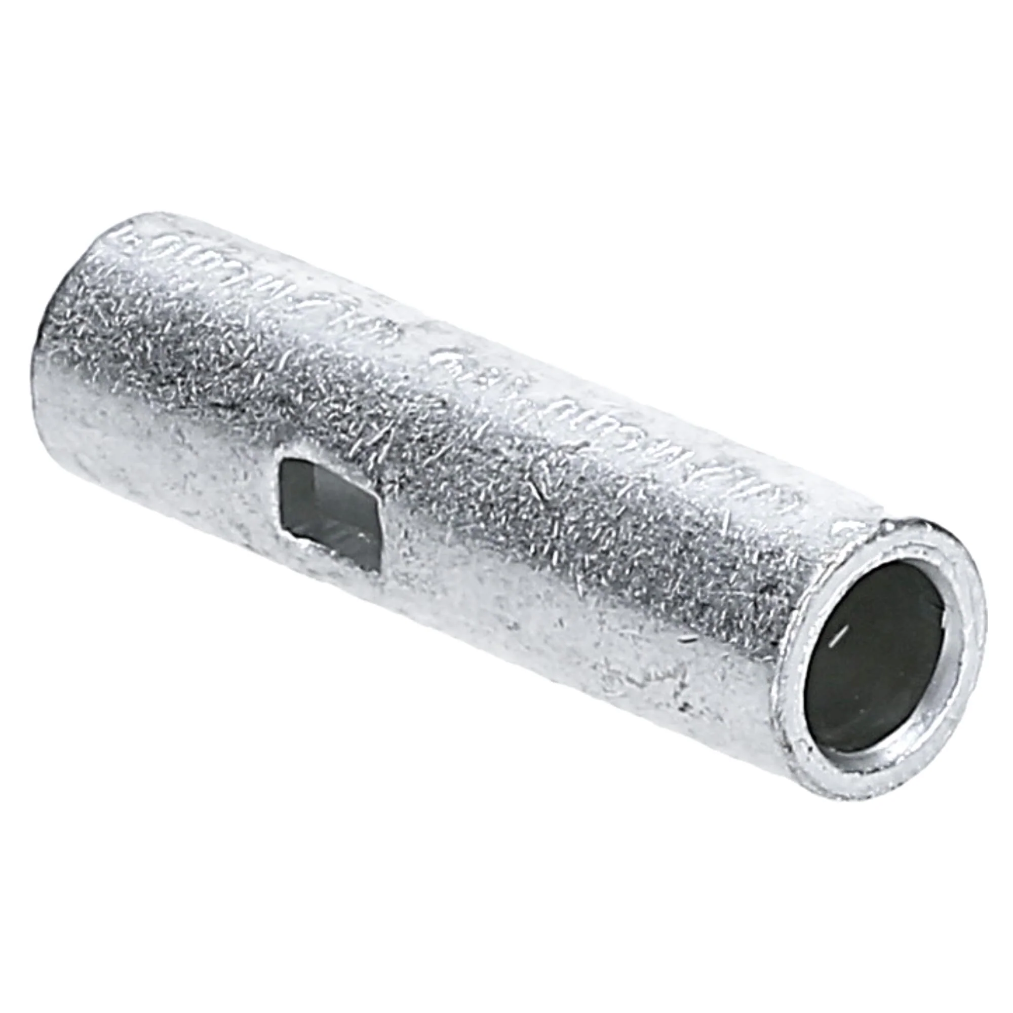 Kalitec L2-M Butt Connectors 10 mm² I Inner Diameter 4.6 mm I Length 25 mm I Crimp Connector with Centre Stop for Conductor Position and Chamfered End I Copper Annealed Tin-Plated Pack of 10 - Image 3